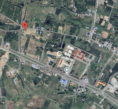 Đất mặt tiền đường Huyền Trân Công Chúa sau lưng trường trung cấp nghề Cam Ranh - Diện tích :135,3m2