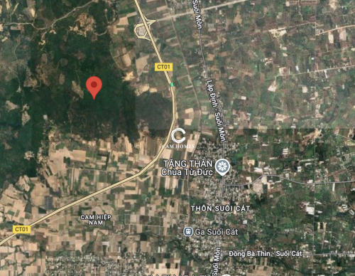 Đất rừng sản xuất tại Cam Hiệp Nam - Diện Tích 25ha