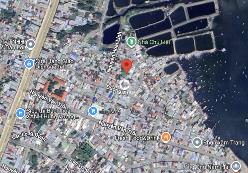 Đất ngay trung tâm Cam Phúc Bắc cách KĐT ven vịnh Cam Ranh chưa tới 100m - Diện tích :184,4m2