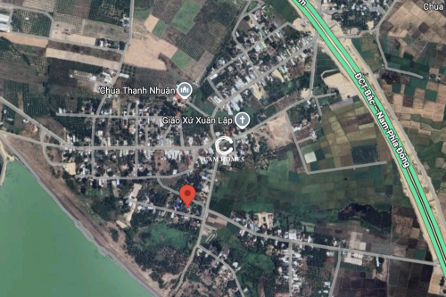 Gần 1 sào ( 1000m2) mặt tiền đường bê tông 2 mặt tiền tại Cam Tân có 120m2 thổ cư gần cao tốc - Diện tích : 946m2